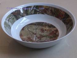 realtree melamine bowl